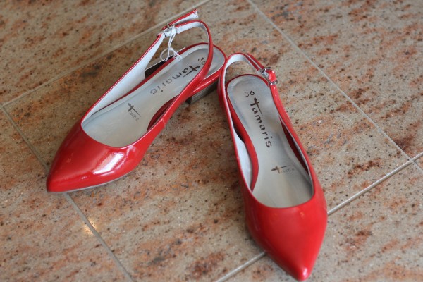 Halbsandale CHILI PATENT TAMARIS