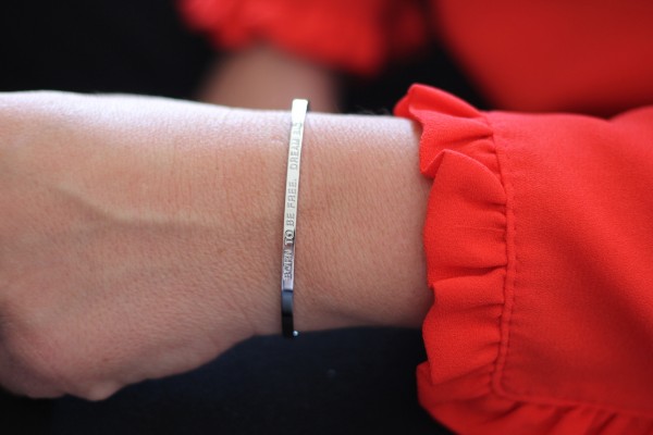 Armbandspange ´Born to be free´
