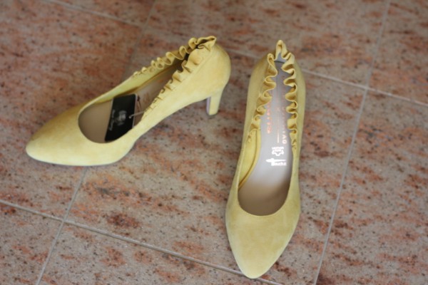 wunderschöne High Heels aus Leder SUN TAMARIS