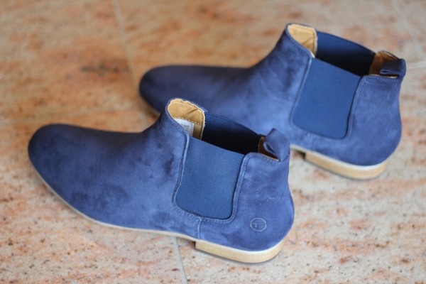 angenehme Boots NAVY TAMARIS