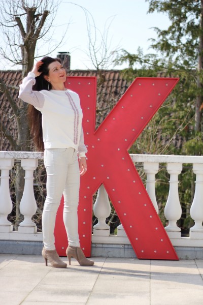 Perlmut Jeans in S und XL