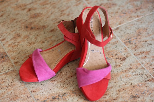 der SOMMER-Hit Sandaletten FIRE/FUXIA TAMARIS